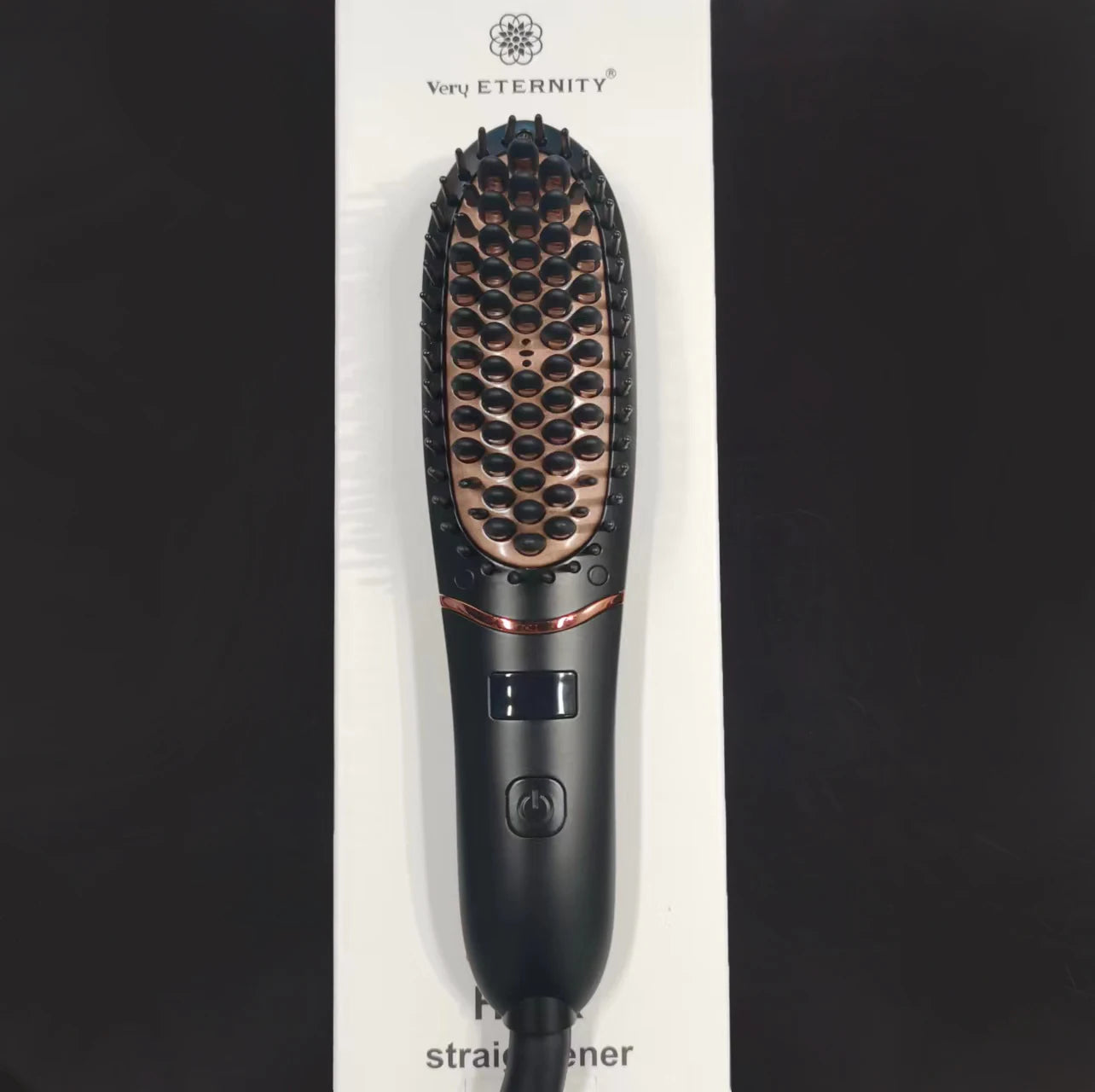 New Hair Straightener Hot Brush Women's Hair Brush For Curler Ceramic Multi-speed Electric Straightening Comb Curling Iron Brush