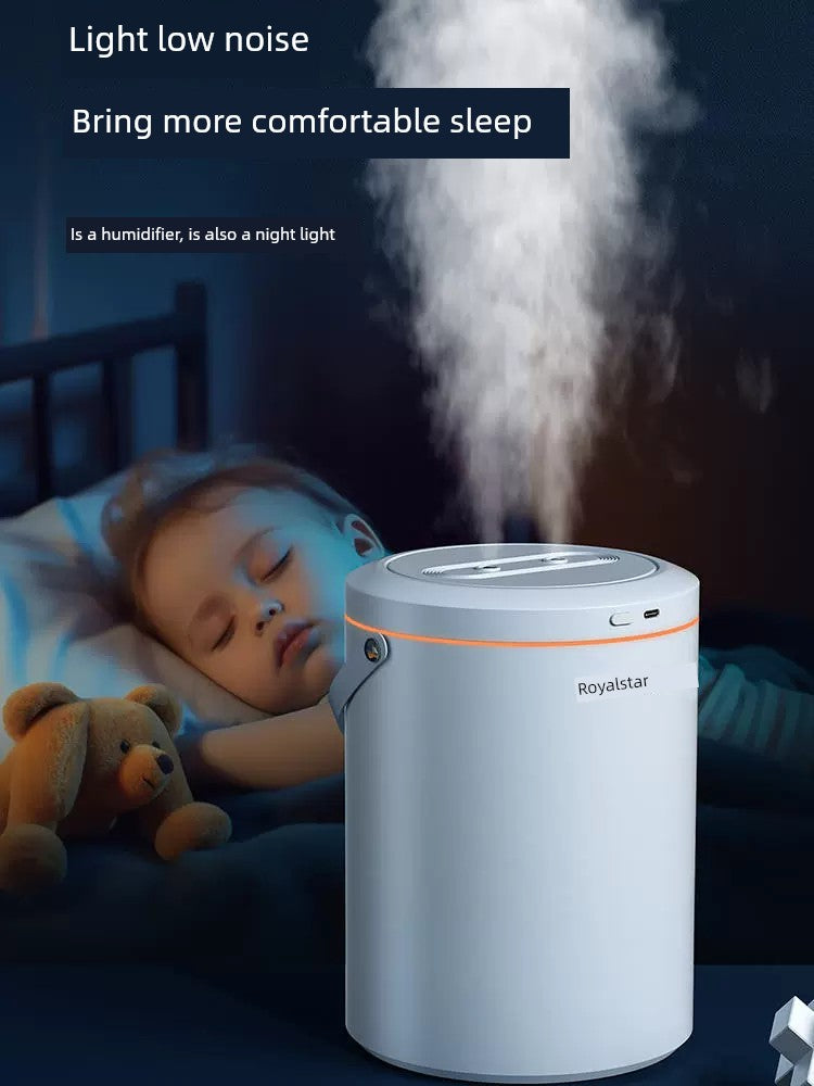 Royalstar – humidificateur domestique, pulvérisateur de grande capacité, diffuseur d'arôme, maman enceinte et bébé, chambre à coucher, silencieux, bureau, USB