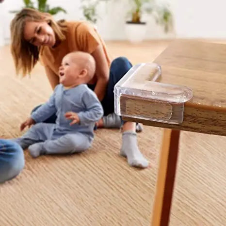 Protector de silicona de seguridad para niños y bebés, cubierta protectora de borde de esquina de la Mesa suave y transparente, anticolisión, 4/16 Uds.