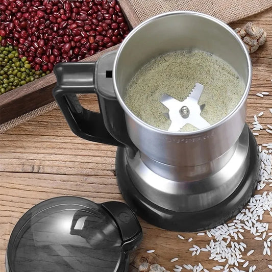 Molinillo de café eléctrico de alta potencia, máquina trituradora de cereales para cocina, nueces, granos, especias, molinillo de café multifuncional para el hogar