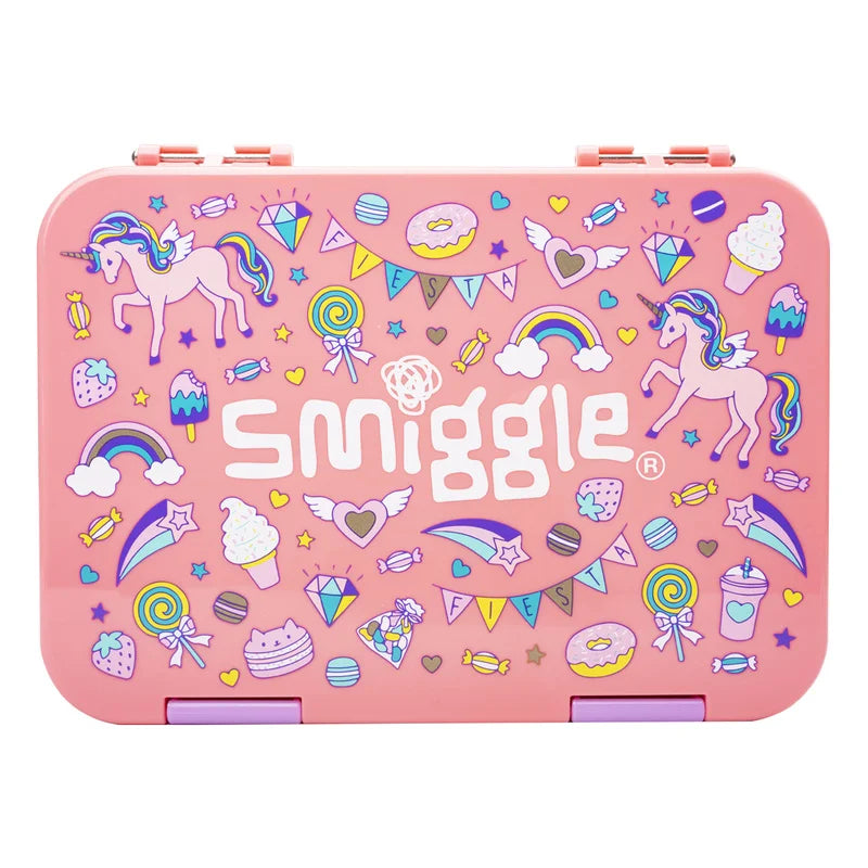 Genuine Disney Australia Smiggle Mermaid Mickey Mouse Meal box, food grade lunch box, spring and autumn picnic lunch box Gift