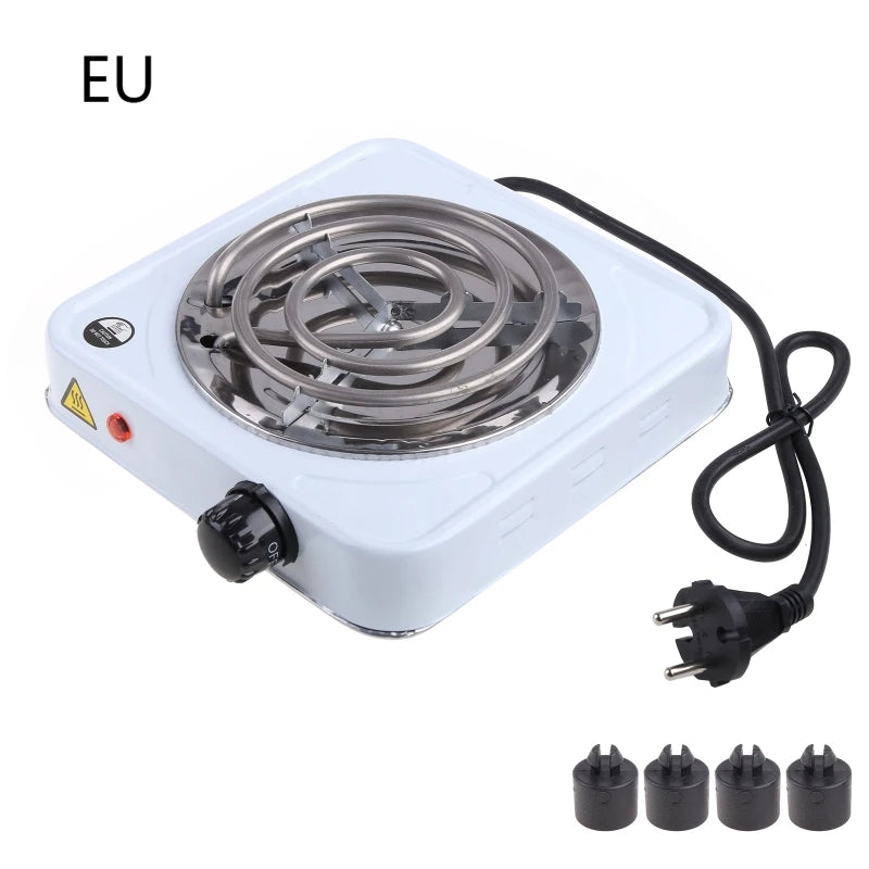 Fer électrique Portable 20CC pour brûleur, poêle simple, Mini plaque chauffante, four à température réglable, cuisine domestique, cuisson du café