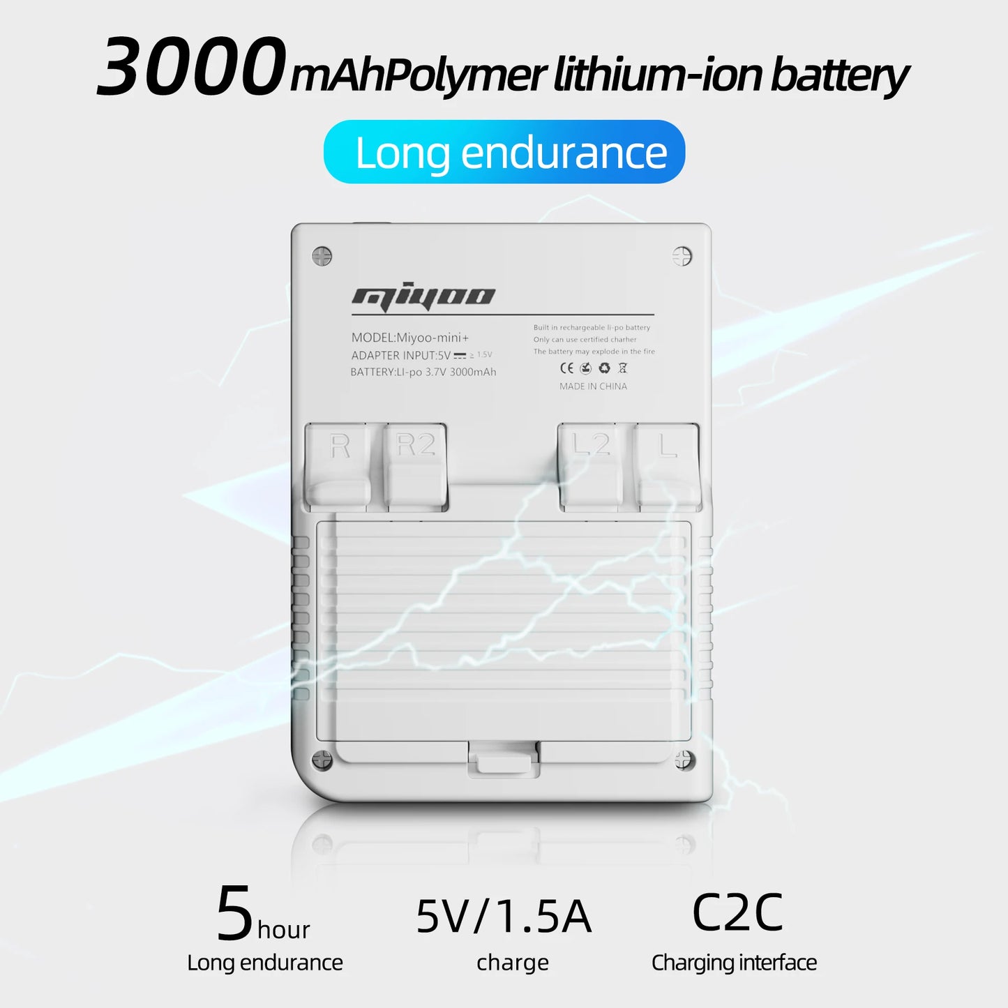 Miyoo mini + Miyoomini Plus 3,5 ''IPS OCA consolas de videojuegos Retro portátiles de 128GB ARM-Cortea-A7 3000mAh compatible con más juegos Retro