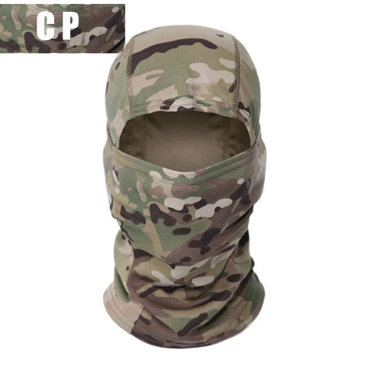 Multicam Tactical Balaclava Military Full Face Mask Shield Cover Cycling Army Airsoft Hunting Hat Camouflage Balaclava Scarf