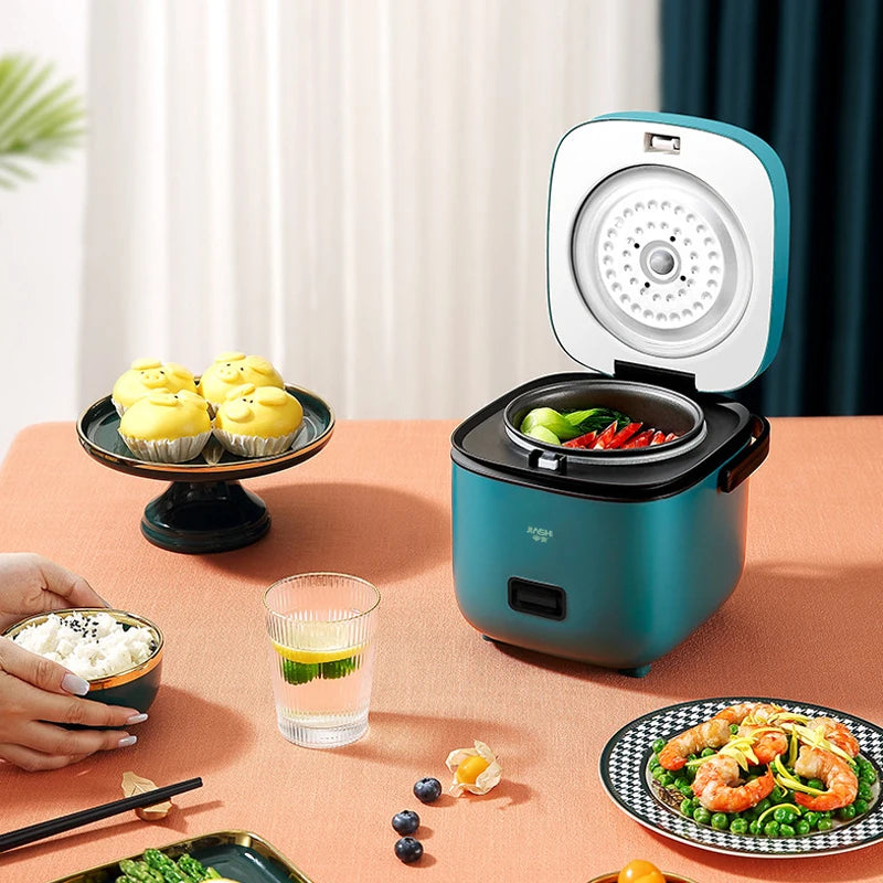 Cuiseur à riz électrique intelligent de 1,2 l, multicuiseur multifonctionnel, Mini casseroles, offre une cuisson antiadhésive, appareil domestique et de cuisine, 220V