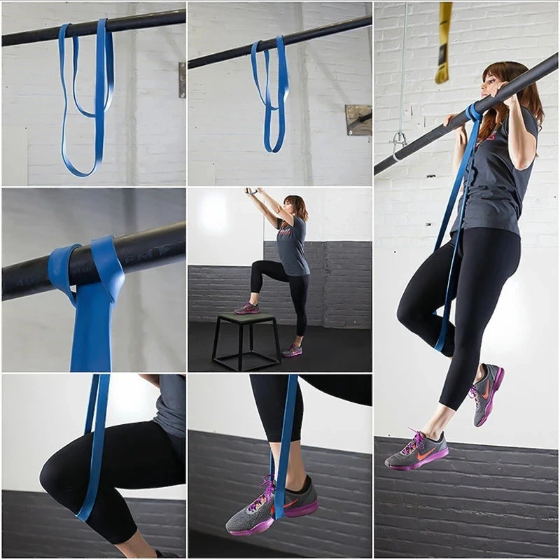 Cinturón elástico deportivo atrevido para hombre y mujer, equipo de ejercicio para gimnasio, Pilates, cinturón de resistencia para Fitness de goma