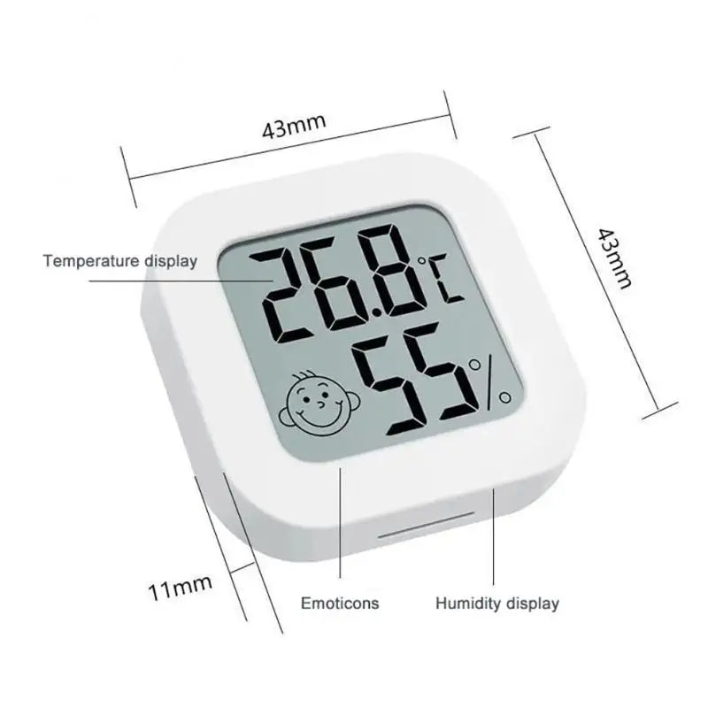 Thermomètre et hygromètre numérique LCD pour pièce intérieure, capteur électronique de température et d'humidité, jauge, Station météo pour la maison