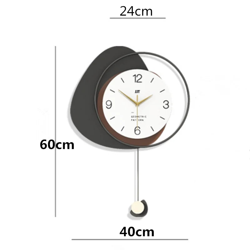 Home Decor Wall Clock Living Room 3D Clocks Kitchen Watch Home  Decoration Hanging Horologe