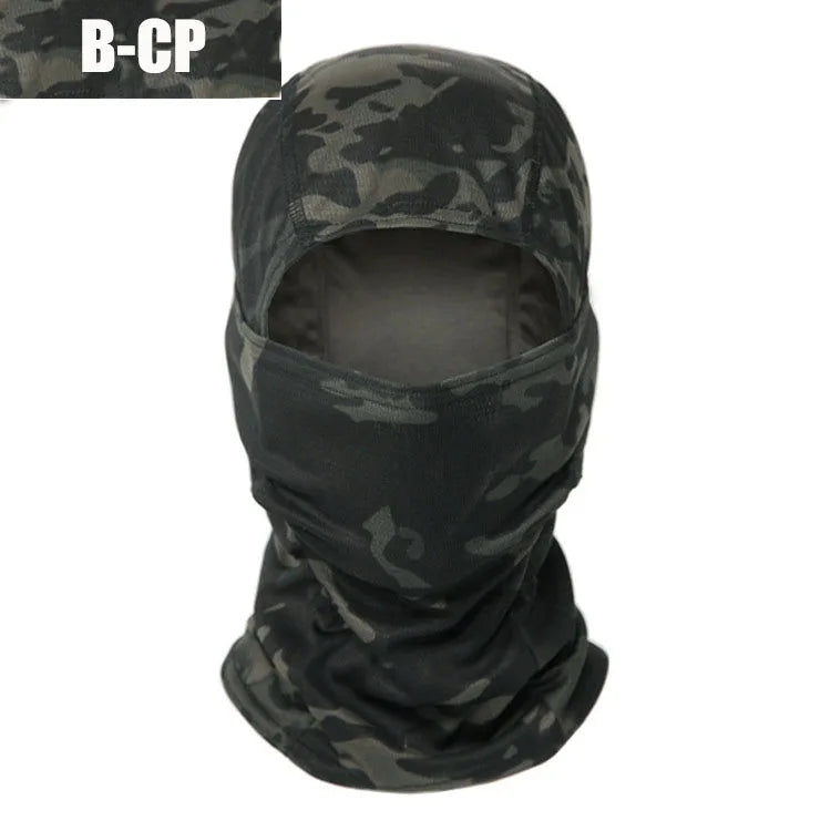 Multicam Tactical Balaclava Military Full Face Mask Shield Cover Cycling Army Airsoft Hunting Hat Camouflage Balaclava Scarf