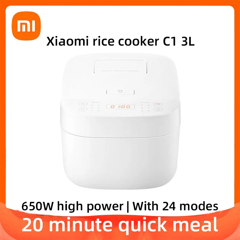 Olla arrocera eléctrica Xiaomi Mijia C1 aparato de cocina ajustable 3L multifunción 2 ~ 4 personas olla arrocera casera