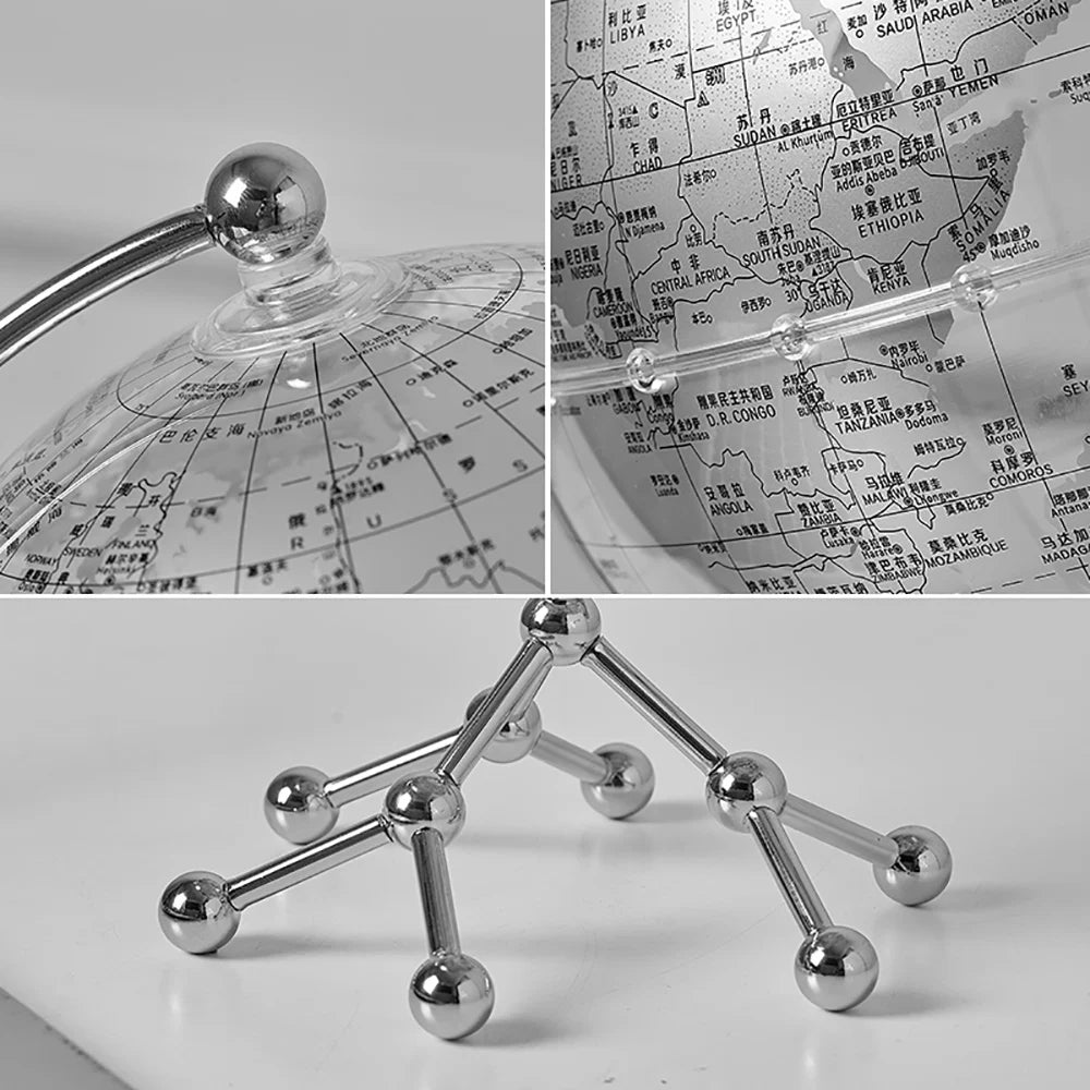 Light Luxury Transparent Globe Sailing TV Cabinet Office Desktop Ornament  Creative Home LivingRoom Decoration Birthday Gifts