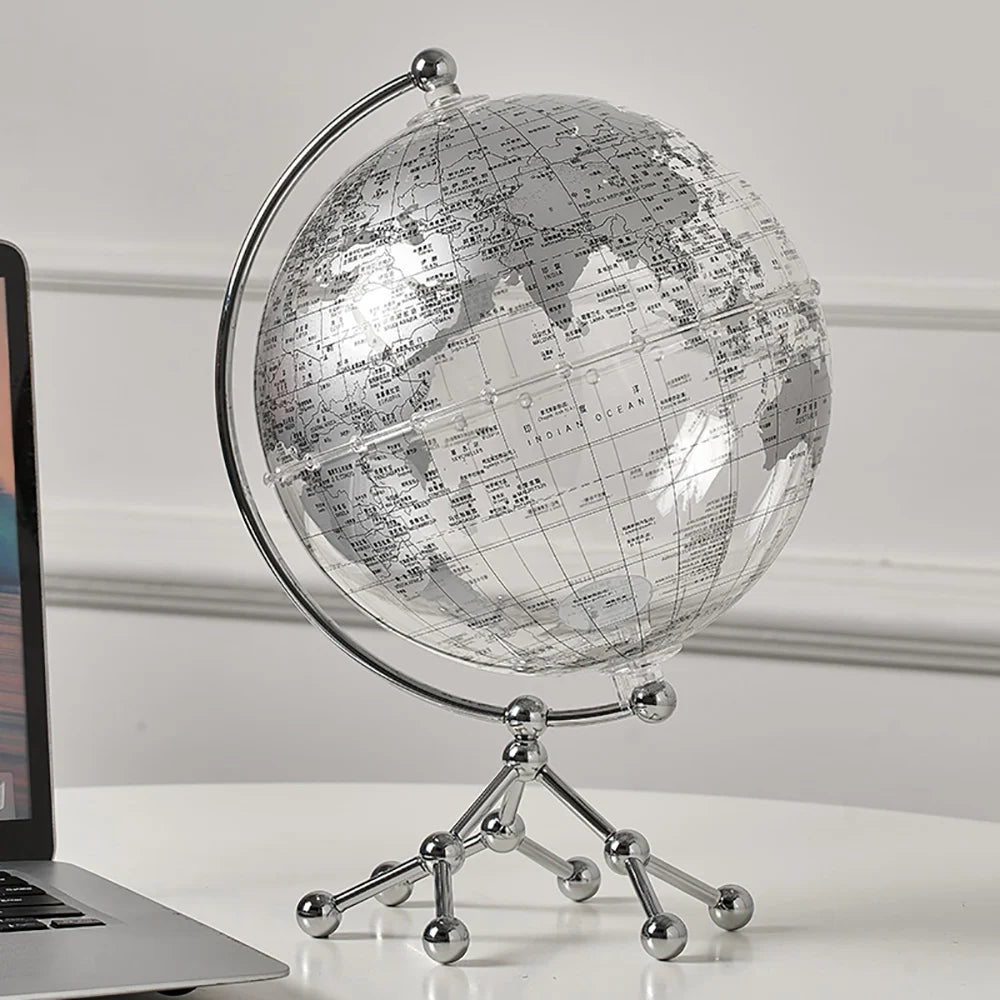 Light Luxury Transparent Globe Sailing TV Cabinet Office Desktop Ornament  Creative Home LivingRoom Decoration Birthday Gifts