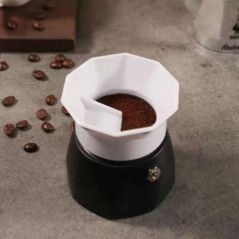 Bâton d'agitation de 65MM pour Pot Moka, anneau de dosage de poudre rotatif, distributeur de café, niveleur, outil expresso, accessoires de cuisine à domicile