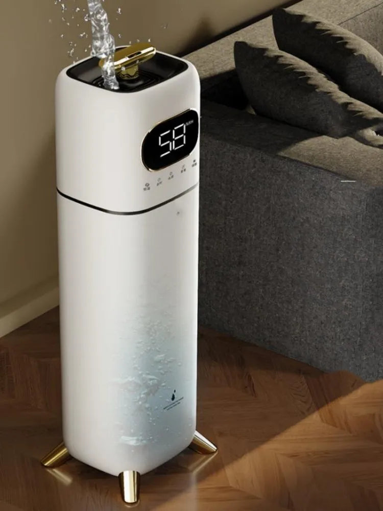 Humidificateur 8L pour la maison, pulvérisateur silencieux pour chambre à coucher, brouillard épais, femme enceinte, bébé, Type sol, télécommande, ménage