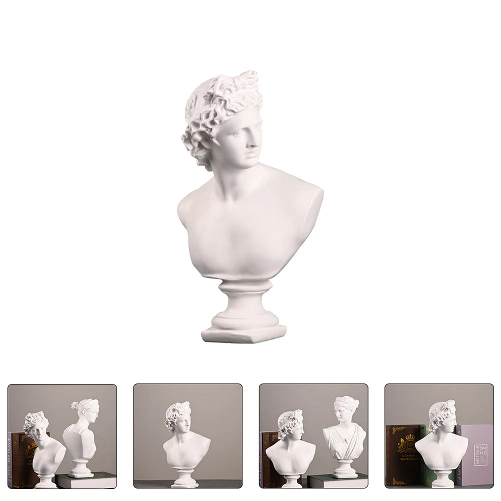 Classic Greek Replica Sculptures Michelangelo David Statue Roman Figurine