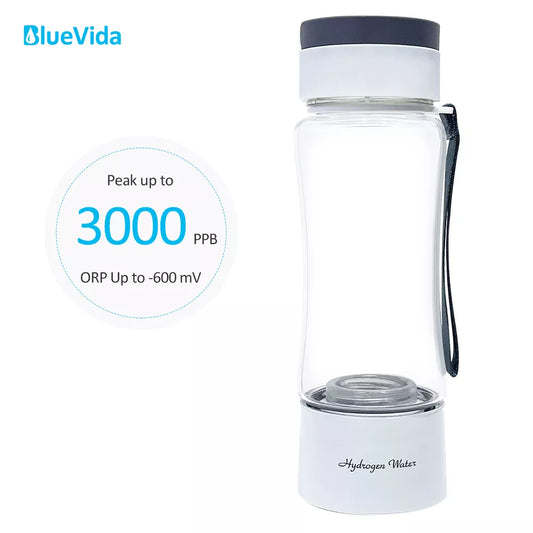 Générateur d'eau riche en hydrogène DuPont 3000ppb, conception Sport/voyage, 3 en 1, utilisation avec tube d'inhalation, autonettoyant SPE/PEM H2