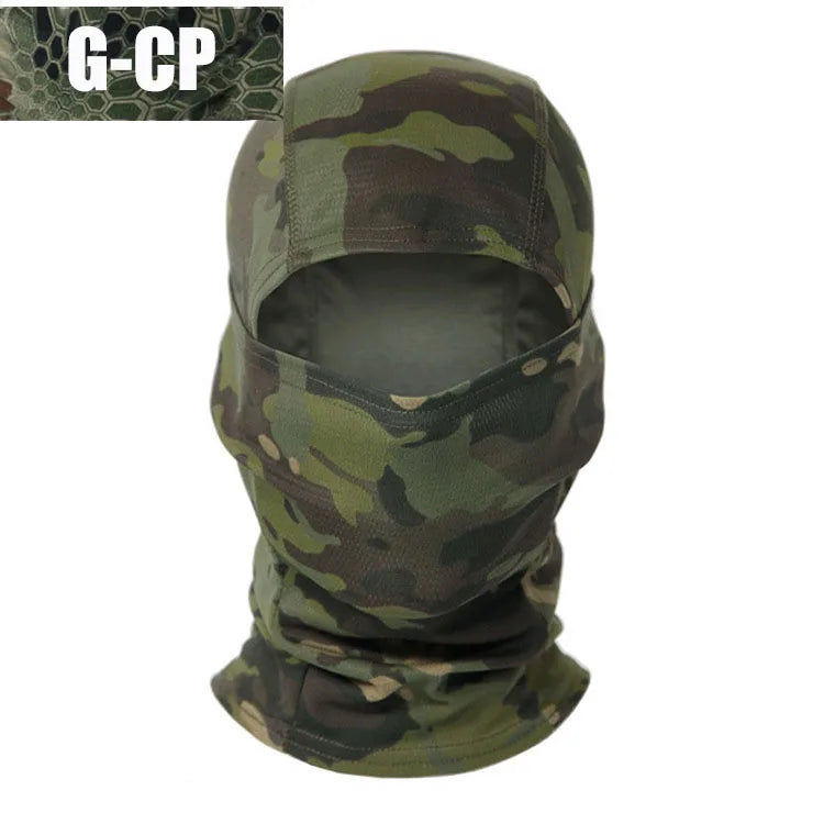 Multicam Tactical Balaclava Military Full Face Mask Shield Cover Cycling Army Airsoft Hunting Hat Camouflage Balaclava Scarf