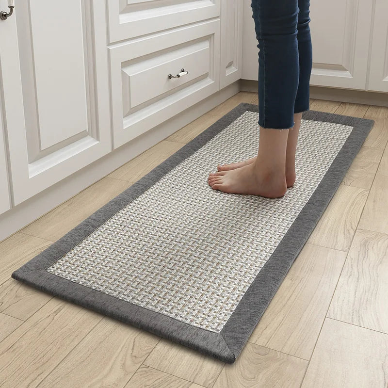 Kitchen Rugs Washable, Kitchen Floor Mats for in Front of Sink Absorbent Kitchen Mat, Kitchen Area Rugs Non Skid Runner