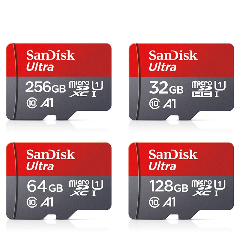 Ultra microsd 128GB 32GB 64GB 256GB 512GB A1 Tarjeta Micro SD TF Tarjeta de memoria Flash Clase 10 para teléfono