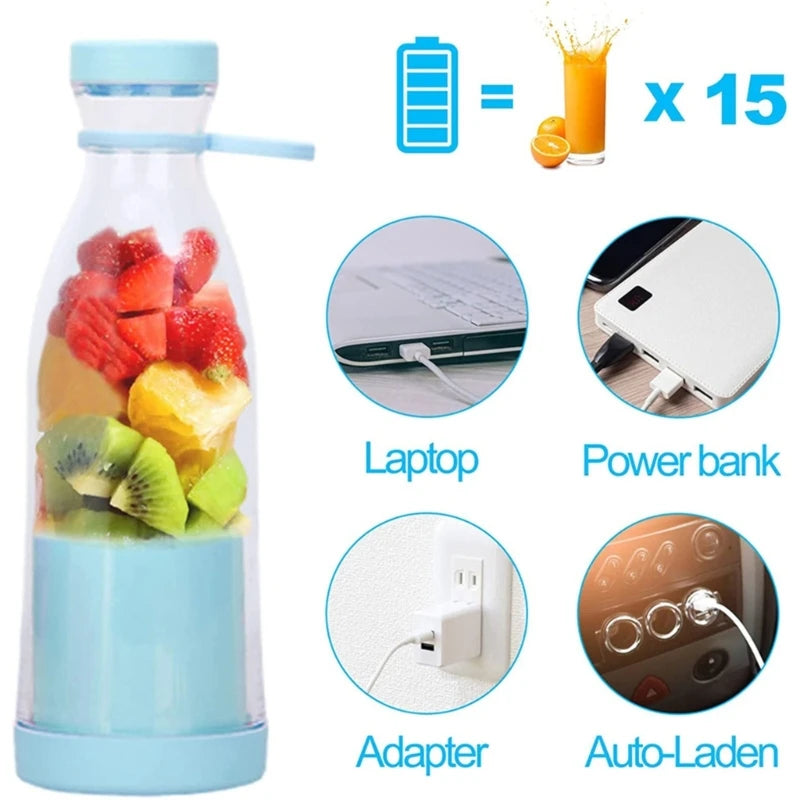 N0PF Juicer Machine Portable Blenders Home Appliance Wireless Bottle Kitchen Chopper-Smoothie Electric Orange Mini Appliances