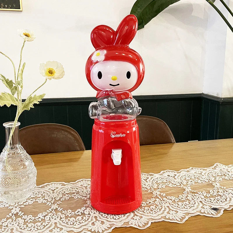 Kawaii Sanrio Hello Kitty distributeur d'eau mignon dessin animé ma mélodie dortoir maison cuisine Mini presse-agrumes enfant presse fontaine d'eau jouet