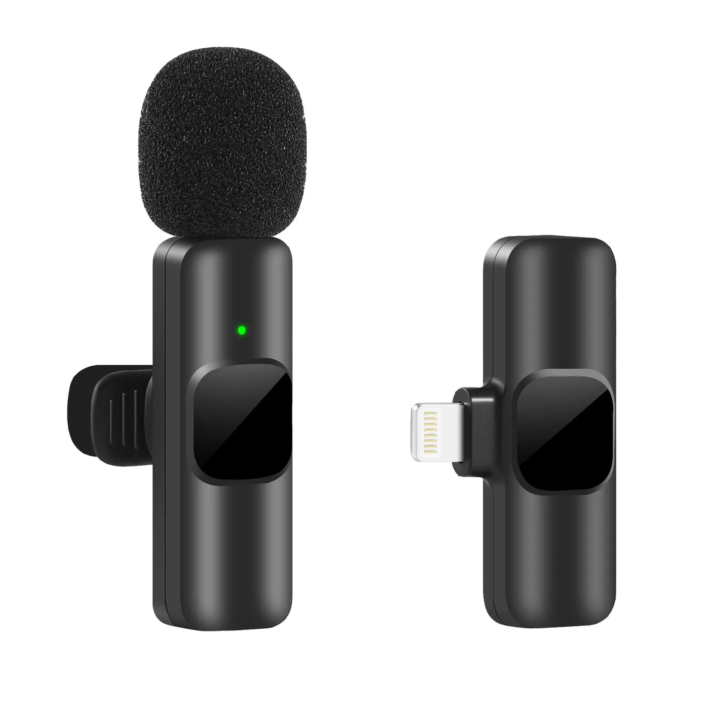 Nouveau Microphone Lavalier sans fil Portable Audio vidéo enregistrement Mini micro pour iPhone Android diffusion en direct micro de téléphone de jeu