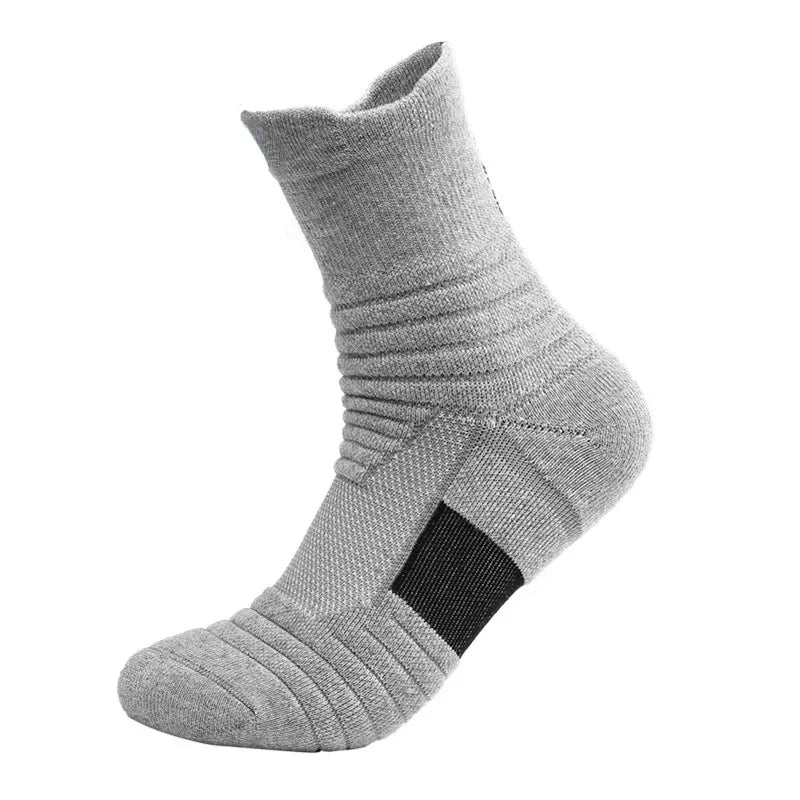 Calcetines de fútbol antideslizantes, calcetín de algodón para hombres y mujeres, calcetines cortos y largos de tubo de fútbol, ​​calcetines de deporte del baloncesto, calcetines desodorantes transpirables 39-45