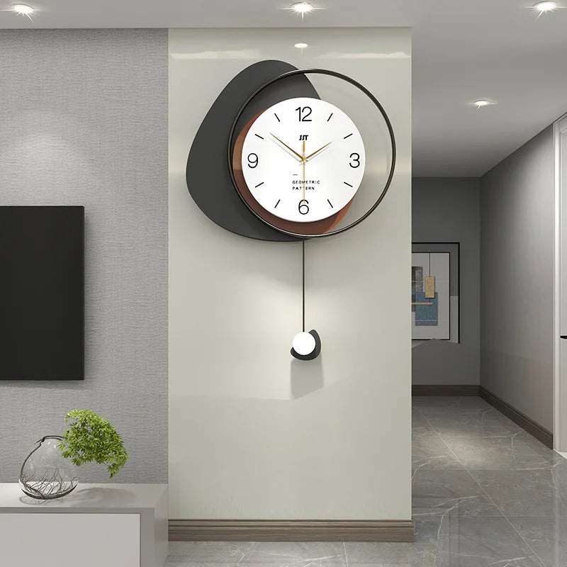 Home Decor Wall Clock Living Room 3D Clocks Kitchen Watch Home  Decoration Hanging Horologe