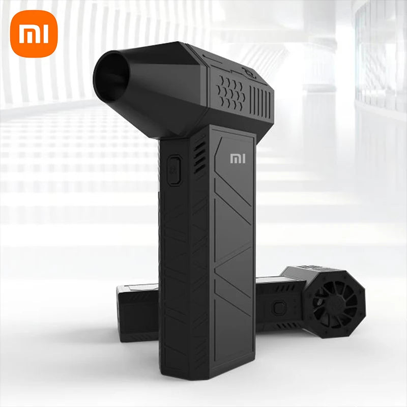 Xiaomi X3 ventilador violento Mini Turbo Jet ventilador de mano Motor sin escobillas de tercera generación 130.000 RPM velocidad del viento 52 m/s ventiladores de conducto