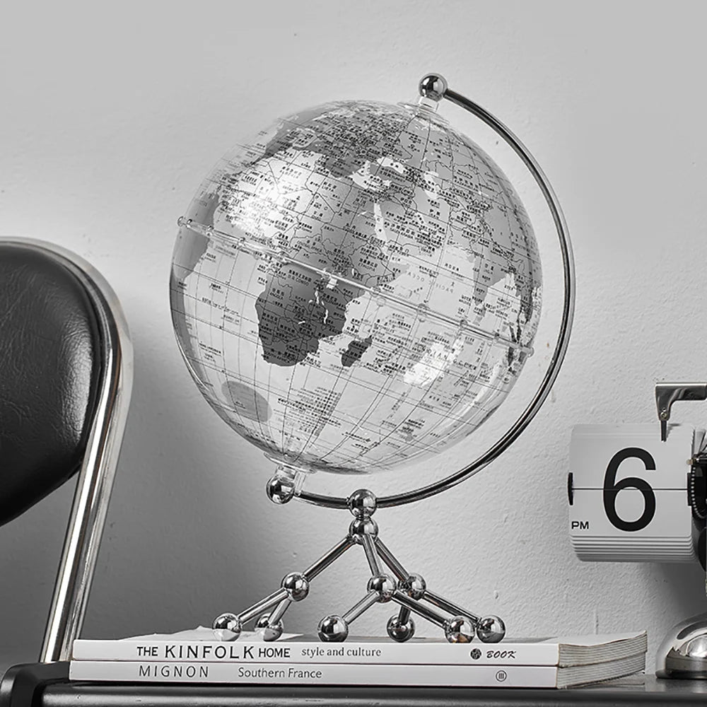 Light Luxury Transparent Globe Sailing TV Cabinet Office Desktop Ornament  Creative Home LivingRoom Decoration Birthday Gifts