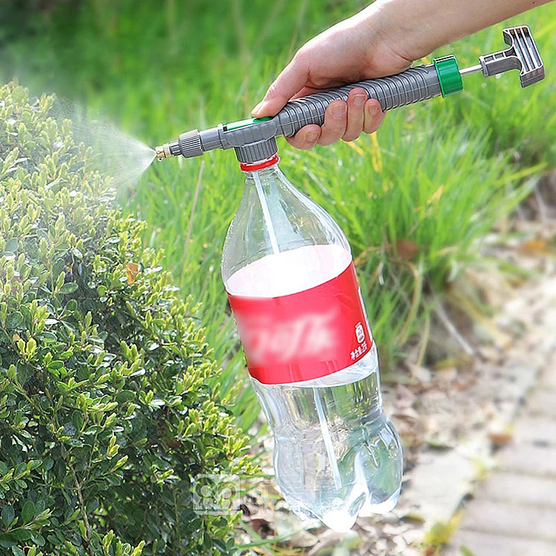 Bomba de aire de alta presión, pulverizador Manual, botella de bebida ajustable, boquilla con cabezal de pulverización, herramienta de riego de jardín, pulverizador, herramientas agrícolas