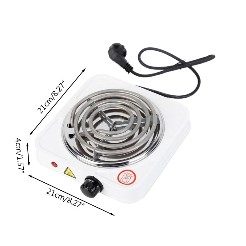 Fer électrique Portable 20CC pour brûleur, poêle simple, Mini plaque chauffante, four à température réglable, cuisine domestique, cuisson du café