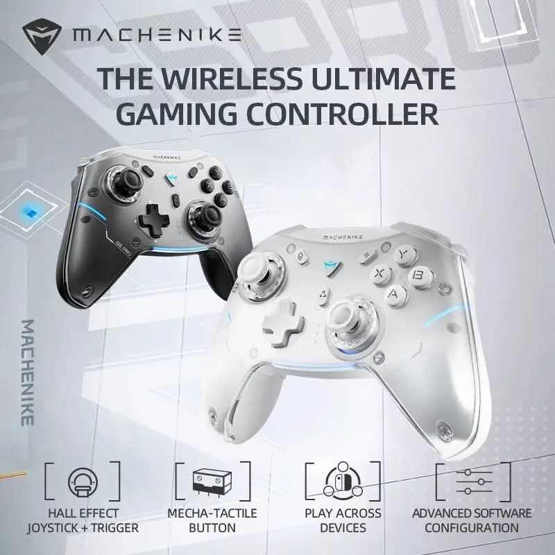 Manette de jeu sans fil Machenike G5 Pro Elite, Joystick à gâchette Hall, boutons méca-tactiles pour Switch PC Android IOS