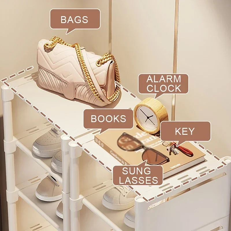 Shoes Organizer Women's Luxury Belt Luxury Bag Sss Grade 2023 Recommended Mall Cabinet Shoe-shelf Shoerack Living Room Cabinets