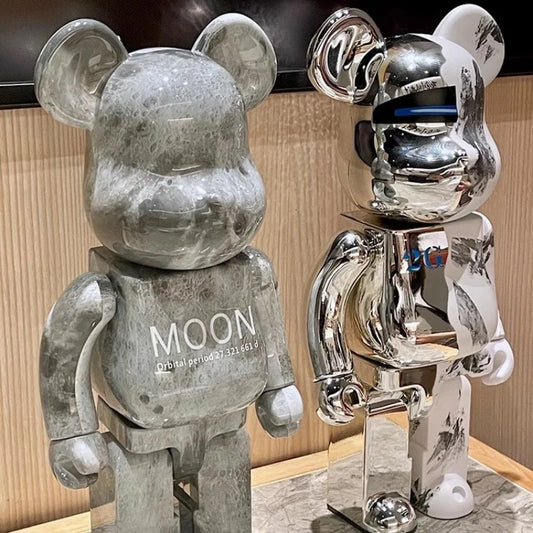 400% Bearbrick Figure Statues d'ours violents Bearbrick Collection Mode Ours Figure Bureau De Luxe Salon Décorations Cadeaux