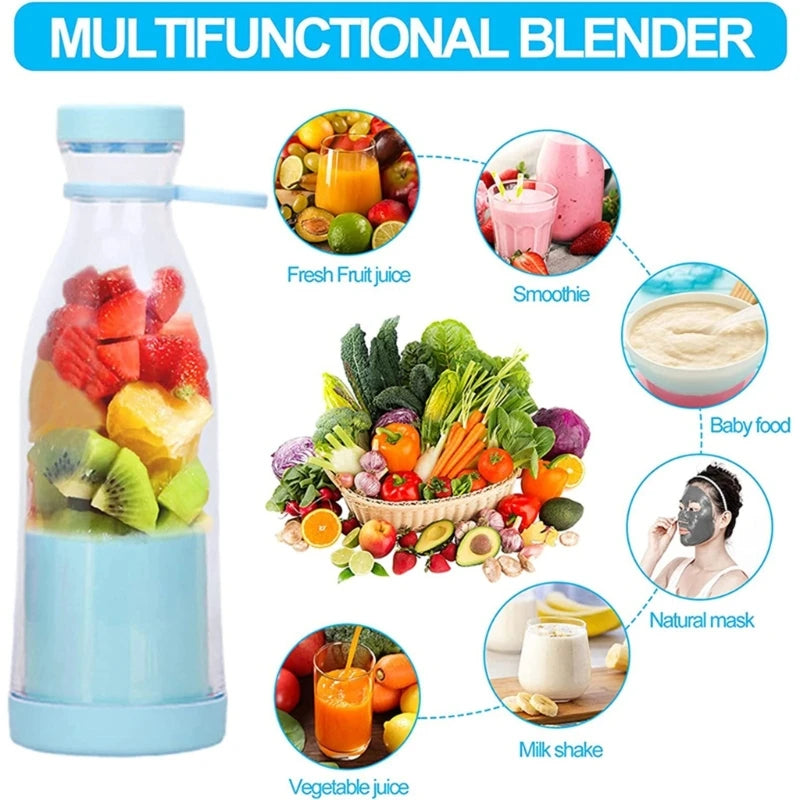 N0PF Juicer Machine Portable Blenders Home Appliance Wireless Bottle Kitchen Chopper-Smoothie Electric Orange Mini Appliances