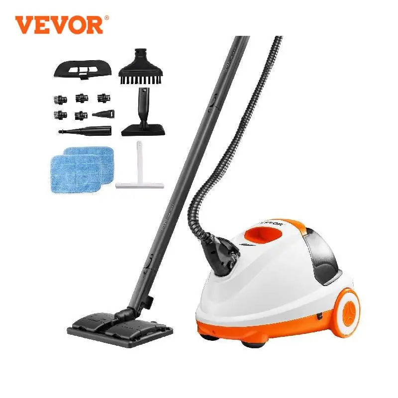 VEVOR Steam Cleaner W/ 85/51/45oz Tank Portable Steam Cleaner Chemical-Free Steamer for Deep Cleaning Floors Windows Grout Cars