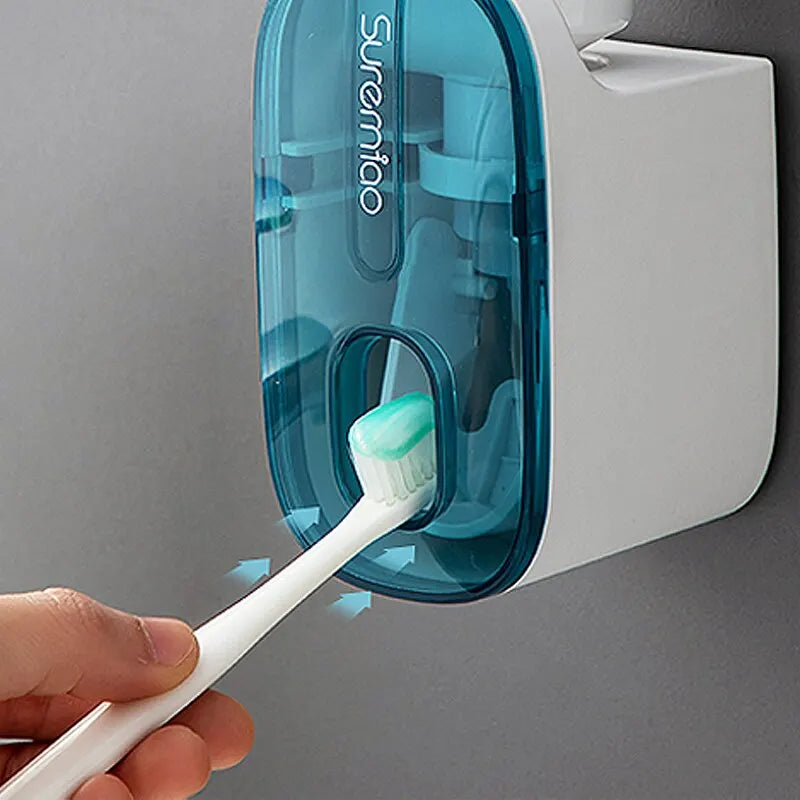 Dispensador automático de pasta de dientes, accesorios de baño, soporte de pared para exprimidor de pasta de dientes, 1 Uds.