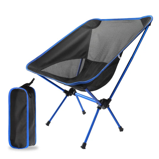 Chaise de lune pliante Portable détachable, chaises de Camping en plein air, chaise de pêche de plage, ultralégère voyage randonnée pique-nique, outils de siège