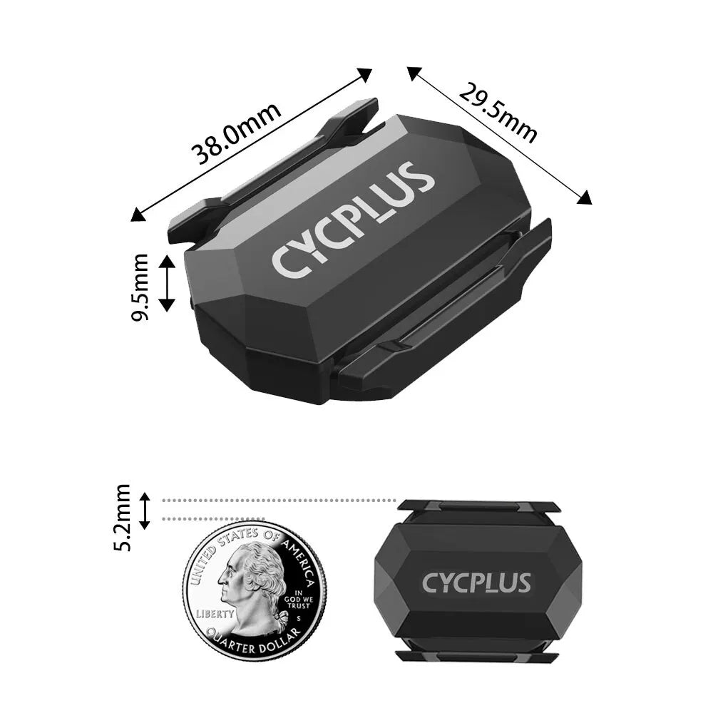 CYCPLUS-Sensor Dual de velocidad de cadencia, accesorios para bicicleta de ciclismo, velocímetro ANT + BLE 5,0 para ordenador de bicicleta XOSS Strava