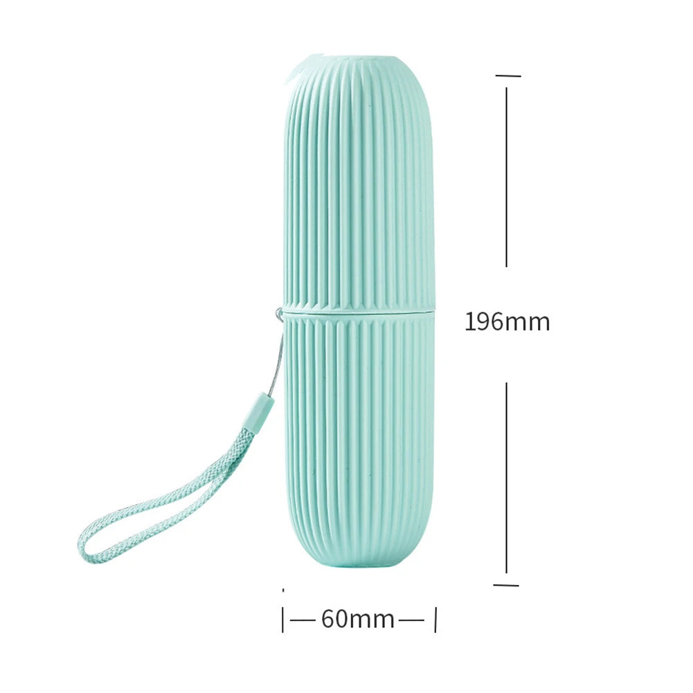 Voyage Portable Brosse À Dents Tasse Salle De Bain Porte-Dentifrice Boîtier De Rangement Organisateur Voyage Articles De Toilette Tasse De Rangement Nouveau Créatif