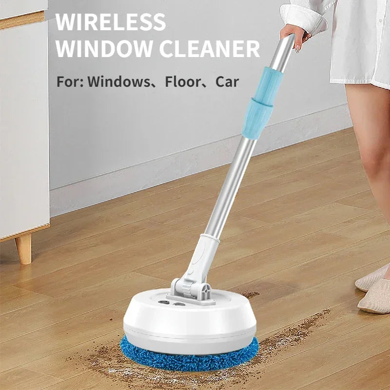 Electric Window Cleaner Robot Household Cleaning Wireless Telescopic Glass Clean Machine for Floor Ceiling Car Cleaning Robots