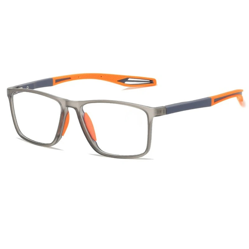 Gafas de lectura antiluz azul ultraligeras TR90, gafas deportivas para presbicia, gafas ópticas de visión de lejos para hombres y mujeres, dioptrías a + 4,0