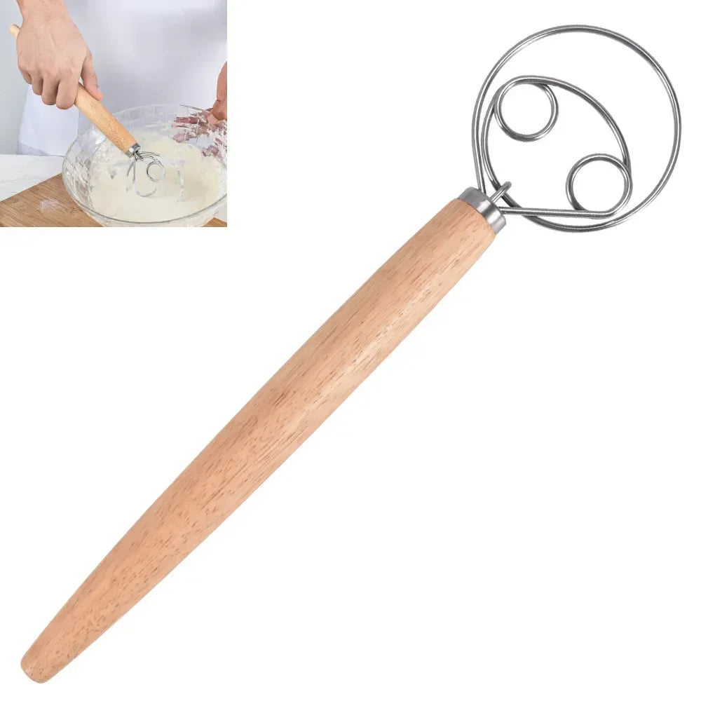 Kitchen Baking Mixer Tools Danish Dough Mixer Whisk Cooking Accessories Pastry and Pastry Accessories Gadgets Item Cake Supplies