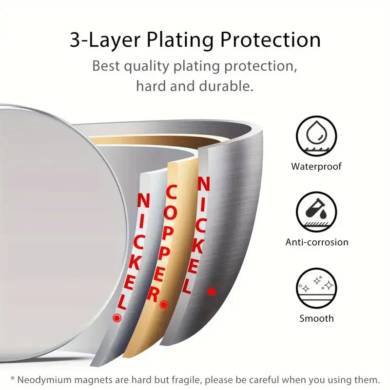 Aimant rond Super puissant 6x1,8x3,8x4,10x1,10x2,10x3,12x2,15x2,20x3mm, aimants permanents en néodyme NdFeB puissants