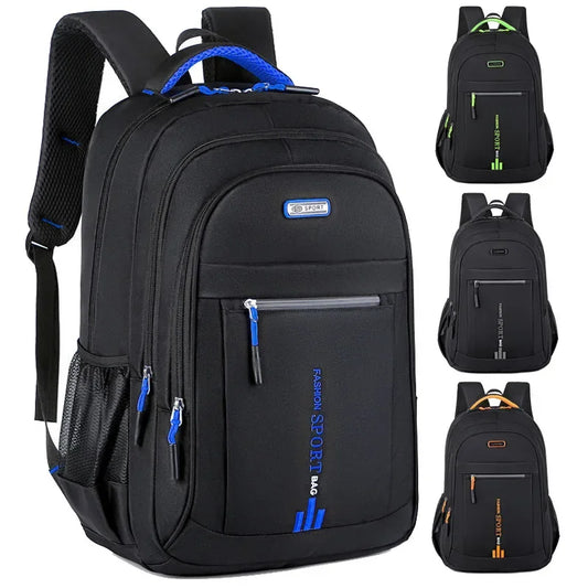 Mochilas para hombre, mochila Oxford impermeable, bolsa de ordenador de negocios, mochila de viaje informal, mochila escolar para estudiantes de secundaria