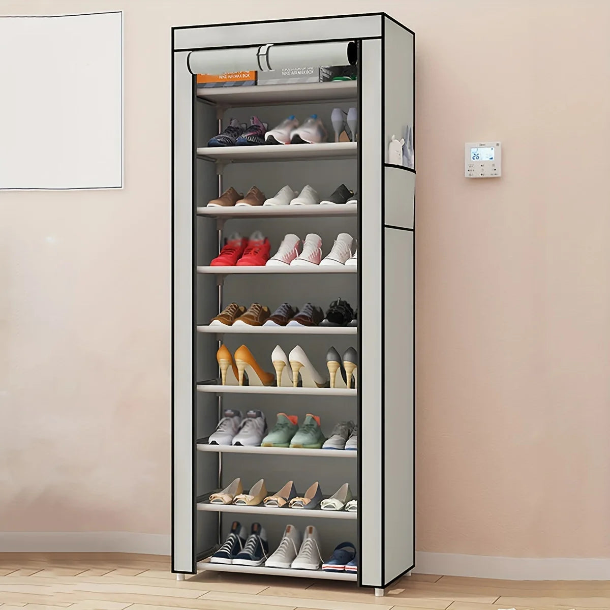 Armoire à chaussures multicouche anti-poussière, 1 pièce, étagère à chaussures, meubles et rangement pour la maison