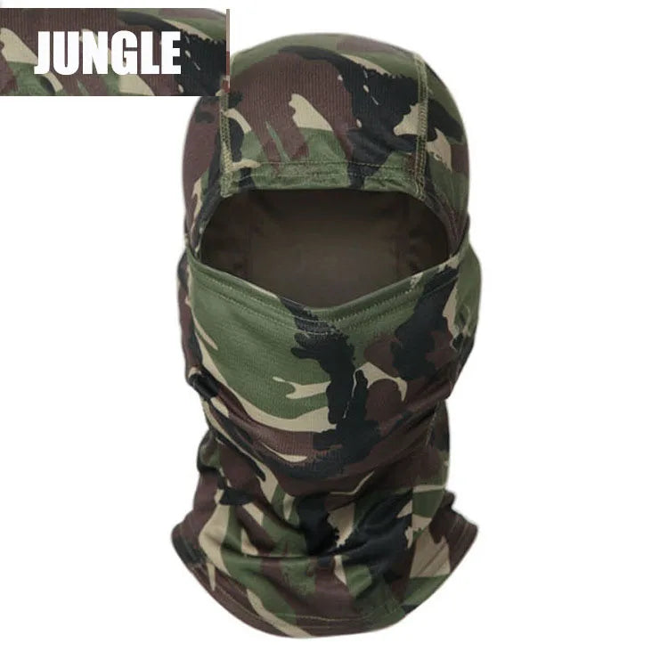 Multicam Tactical Balaclava Military Full Face Mask Shield Cover Cycling Army Airsoft Hunting Hat Camouflage Balaclava Scarf