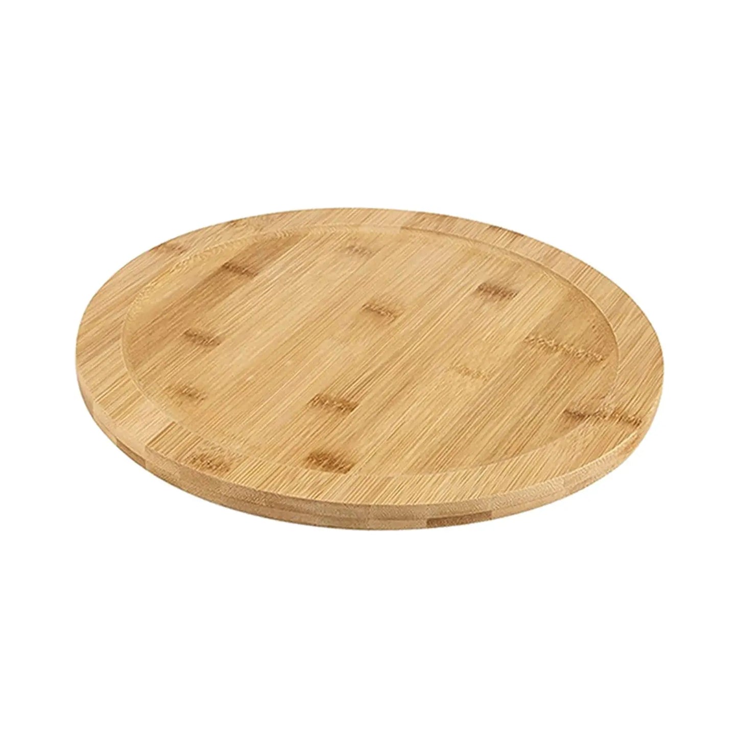 Bandeja giratoria de madera, placa giratoria, tabla para servir Pizza, plato para servir para el hogar, despensa, mesa de comedor, gabinete de cocina