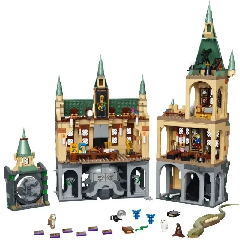 In Stock FamousMovie 76389 Chamber of Secrets Building Model Building Blocks Children's Educational Toys Christmas Birthday Gift